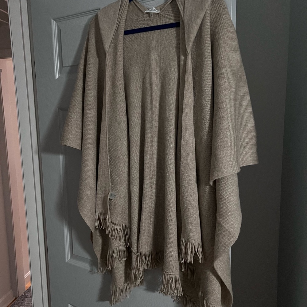 Calvin Klein Beige Scarf Wrap